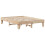 Berkfield Bed Frame without Mattress 150x200 cm King Size Solid Wood Pine 6