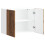 Berkfield Kitchen Wall Cabinet Lucca Old Wood Engineered Wood 5
