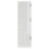 Berkfield Kitchen Cupboard Lucca High Gloss White Engineered Wood 3