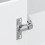 Berkfield Kitchen Wall Corner Cabinet Lucca High Gloss White Engineered Wood 10