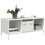 Berkfield Coffee Table White 101.5x50x43.5 cm Cold-rolled Steel 3