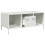Berkfield Coffee Table White 101.5x50x43.5 cm Cold-rolled Steel 5