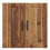Berkfield Kitchen Wall Cabinet Lucca Old Wood Engineered Wood 5