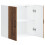 Berkfield Kitchen Wall Cabinet Lucca Old Wood Engineered Wood 6