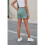 Activewear Lounge Textured Shorts Dark Green M 4