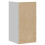 Berkfield Kitchen Wall Cabinet Kalmar White Engineered Wood 6