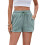 Activewear Lounge Textured Shorts Dark Green M 8