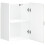 Berkfield Kitchen Wall Cabinet Kalmar White Engineered Wood 6