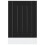 Berkfield Dishwasher Panel Lucca Black Engineered Wood 4