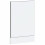Berkfield Dishwasher Panel Lucca Black Engineered Wood 6