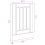 Berkfield Dishwasher Panel Lucca Black Engineered Wood 8