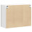 Berkfield Kitchen Wall Cabinet Lucca Smoked Oak Engineered Wood 7