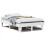 Berkfield Bed Frame without Mattress White 120x190 cm Small Double Solid Wood Pine 2