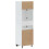 Berkfield Kitchen Cupboard Lucca Concrete Grey Engineered Wood 6