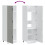 Berkfield Kitchen Cupboard Lucca Concrete Grey Engineered Wood 7
