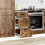 Berkfield Kitchen Base Cabinet Kalmar Smoked Oak Engineered Wood 3