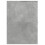 Berkfield Narrow Bathroom Cupboard with Wheels Concrete Grey Engineered Wood 5