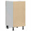 Berkfield Kitchen Base Cabinet Lucca Smoked Oak Engineered Wood 7