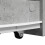 Berkfield Narrow Bathroom Cupboard with Wheels Concrete Grey Engineered Wood 8