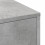 Berkfield Narrow Bathroom Cupboard with Wheels Concrete Grey Engineered Wood 9