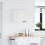 Berkfield Kitchen Wall Cabinet Lucca White Engineered Wood 4