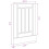 Berkfield Dishwasher Panel Lucca Smoked Oak Engineered Wood 8