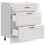 Berkfield Kitchen Base Cabinet "Porto" High Gloss White Engineered Wood 5