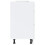 Berkfield Kitchen Base Cabinet "Porto" High Gloss White Engineered Wood 6