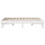 Berkfield Bed Frame without Mattress White 140x190 cm Solid Wood Pine 5