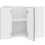 Berkfield Kitchen Wall Corner Cabinet Lucca Brown Oak Engineered Wood 5