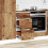 Berkfield Kitchen Base Cabinet Porto Old Wood Engineered Wood 3