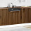 Berkfield Dishwasher Panel Lucca Brown Oak Engineered Wood 3