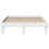 Berkfield Bed Frame without Mattress White 160x200 cm Solid Wood Pine 4