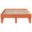 Berkfield Bed Frame without Mattress Wax Brown 135x190 cm Double Solid Wood Pine 4