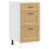 Berkfield Kitchen Base Cabinet Porto Artisan Oak Engineered Wood 2