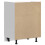 Berkfield Kitchen Base Cabinet Porto White Engineered Wood 7