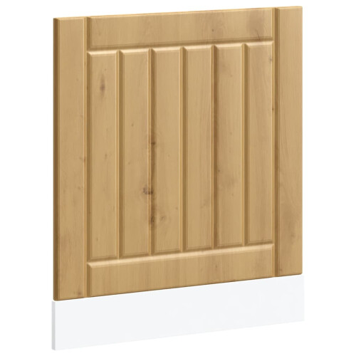 Berkfield Dishwasher Panel Lucca Artisan Oak Engineered Wood 1