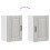 Berkfield Kitchen Wall Cabinet Kalmar Grey Sonoma Engineered Wood 9