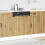 Berkfield Dishwasher Panel Lucca Artisan Oak Engineered Wood 3