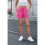 Activewear Lounge Textured Shorts Rose Red Xl 7