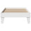 Berkfield Bed Frame without Mattress White 90x200 cm Solid Wood Pine 4