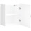 Berkfield Kitchen Wall Cabinet Kalmar White Engineered Wood 6