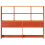 Berkfield Headboard with Storage Wax Brown 140 cm Solid Wood Pine 4
