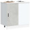 Berkfield Kitchen Base Cabinet Lyon Concrete Grey Engineered Wood 3