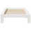 Berkfield Bed Frame without Mattress White 90x190 cm Single Solid Wood Pine 4