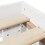 Berkfield Bed Frame without Mattress White 135x190 cm Double Solid Wood Pine 7