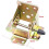 4pcs Iron Folding Table Leg Bracket Set, Self Locking Foldable Hinge for SpaceSaving Durable Support 3