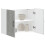 Berkfield Kitchen Wall Cabinet Kalmar Concrete Grey Engineered Wood 4