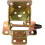 4pcs Iron Folding Table Leg Bracket Set, Self Locking Foldable Hinge for SpaceSaving Durable Support 5
