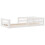 Berkfield Bed Frame without Mattress White 100x200 cm Solid Wood Pine 3
